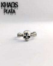 Cargar imagen en el visor de la galería, Anillo calavera ajustable 7