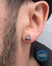 Cargar imagen en el visor de la galería, Aros araña pequeña par