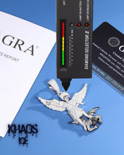 Cargar imagen en el visor de la galería, Colgante arcángel zirconia cubica