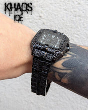 Cargar imagen en el visor de la galería, Reloj zirconia cubica negro
