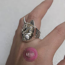 Cargar imagen en el visor de la galería, Anillo oni-kitsune