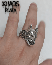 Cargar imagen en el visor de la galería, Anillo oni-kitsune