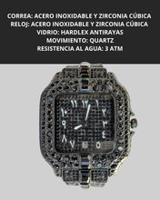 Cargar imagen en el visor de la galería, Reloj zirconia cubica negro