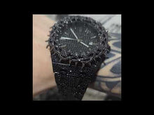 Cargar y reproducir el video en el visor de la galería, Reloj espinas zirconia cubica