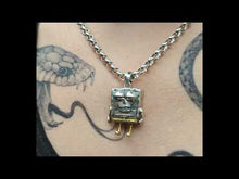 Cargar y reproducir el video en el visor de la galería, Colgante Bob Esponja