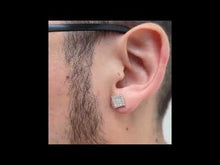 Cargar y reproducir el video en el visor de la galería, Diamantado grande par