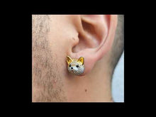 Cargar y reproducir el video en el visor de la galería, Aros akita par