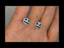 Cargar y reproducir el video en el visor de la galería, Jack zirconia cúbica par