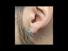 Cargar y reproducir el video en el visor de la galería, Aros argolla dragón par