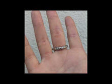 Cargar y reproducir el video en el visor de la galería, Anillo serpiente ajustable