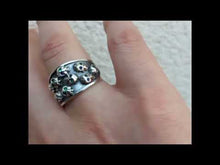 Cargar y reproducir el video en el visor de la galería, Anillo calavera ajustable 5