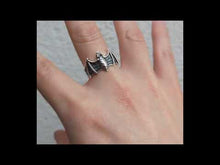 Cargar y reproducir el video en el visor de la galería, Anillo murciélago