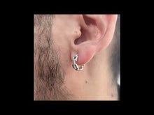 Cargar y reproducir el video en el visor de la galería, Aros argollas en cadena par