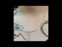 Cargar y reproducir el video en el visor de la galería, Grumet 5 MM ACABADA EN ORO 18 K