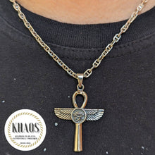 Cargar imagen en el visor de la galería, Colgante Ankh ojo de Ra