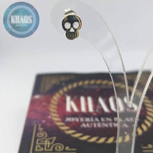 Cargar imagen en el visor de la galería, Aro calavera 2 par