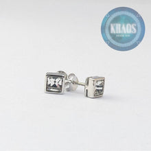 Cargar imagen en el visor de la galería, Cuadrado con Marco Color Blanco Par