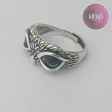 Cargar imagen en el visor de la galería, Anillo búho ajustable 2