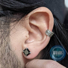 Cargar imagen en el visor de la galería, Cuadrado Grande Negro Par