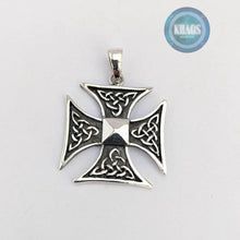 Cargar imagen en el visor de la galería, Colgante cruz teutónica