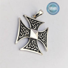 Cargar imagen en el visor de la galería, Colgante cruz teutónica