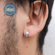 Cargar imagen en el visor de la galería, Aro argolla zirconia cúbica 2 par
