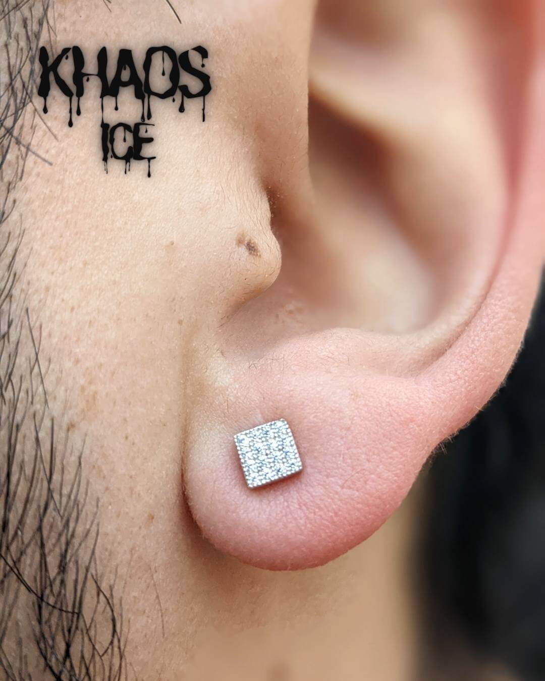 Diamantado pequeño par