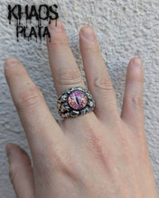Cargar imagen en el visor de la galería, Anillo ojo de dragón ajustable
