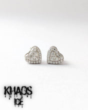 Cargar imagen en el visor de la galería, Aro corazón moissanita 7 MM
