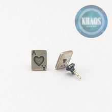 Cargar imagen en el visor de la galería, Aros as corazón par
