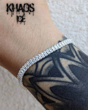 Cargar imagen en el visor de la galería, Pulsera baguette 19.5 CM/4 MM
