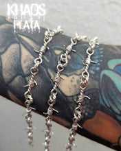 Cargar imagen en el visor de la galería, Pulsera alambre de púas
