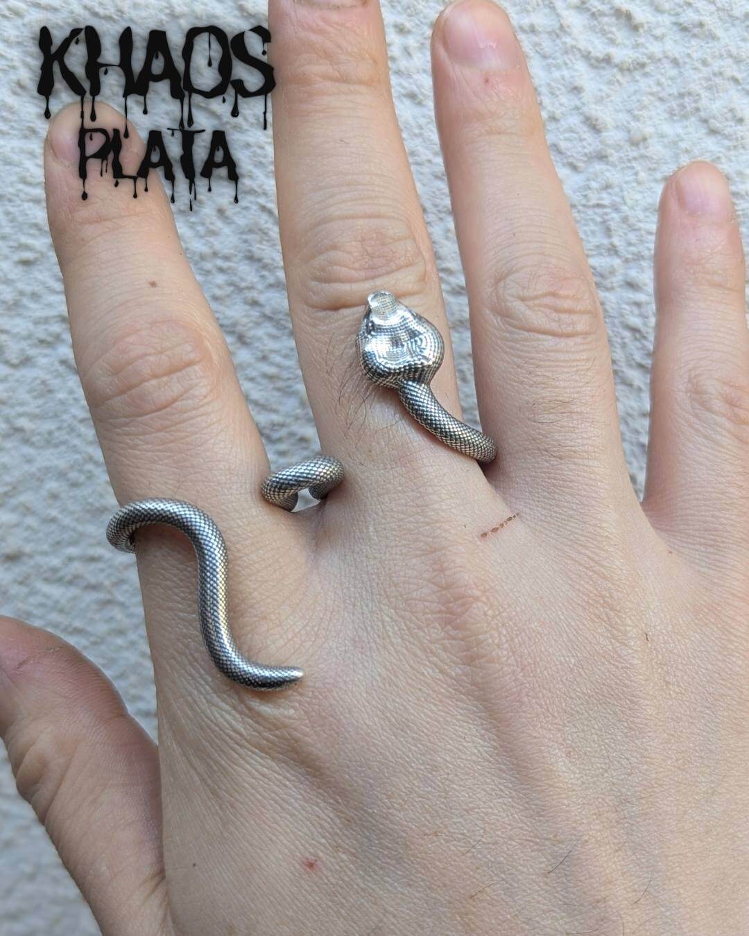 Anillo cobra ajustable