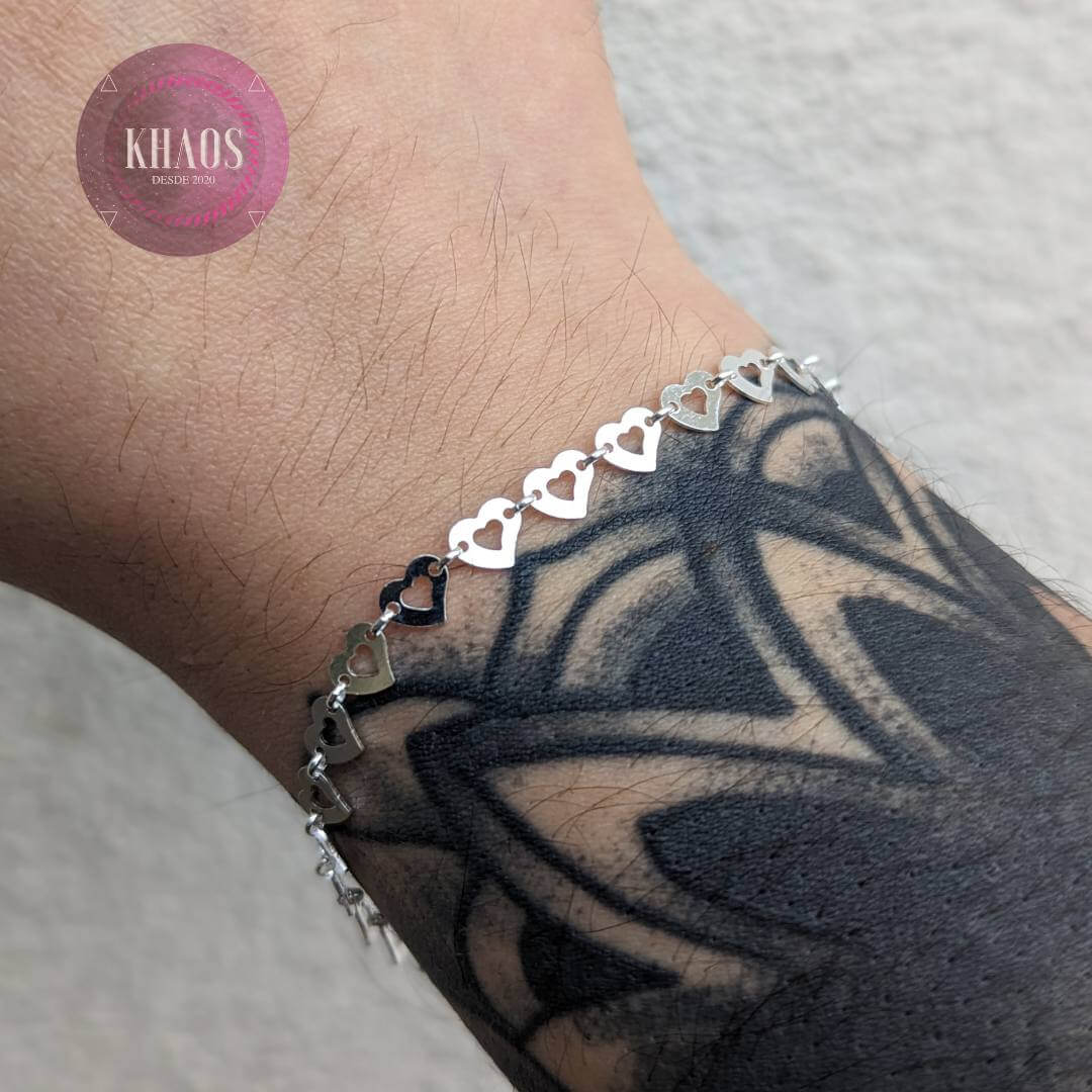 Pulsera Corazones