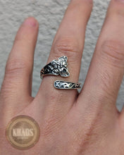 Cargar imagen en el visor de la galería, Anillo efecto mariposa ajustable
