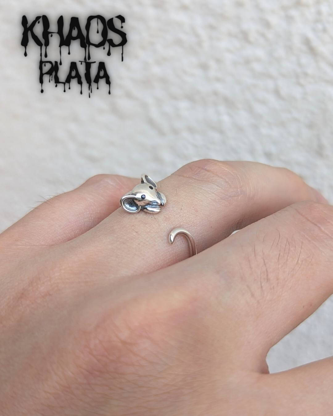 Anillo ratón ajustable pequeño