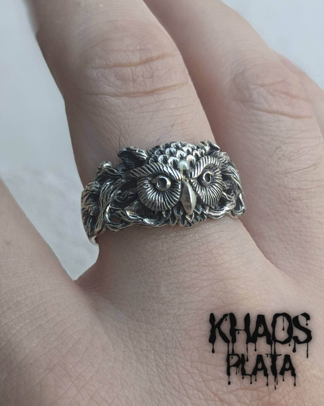 Anillo búho 1