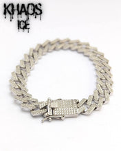 Cargar imagen en el visor de la galería, Brazalete cubana zirconia cubica 2 10 mm (Copia)
