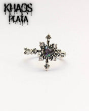 Cargar imagen en el visor de la galería, Anillo cruz ajustable
