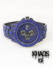 Cargar imagen en el visor de la galería, Reloj zirconia cubica azul
