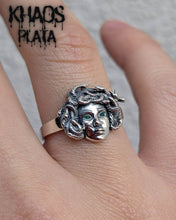 Cargar imagen en el visor de la galería, Anillo medusa ajustable
