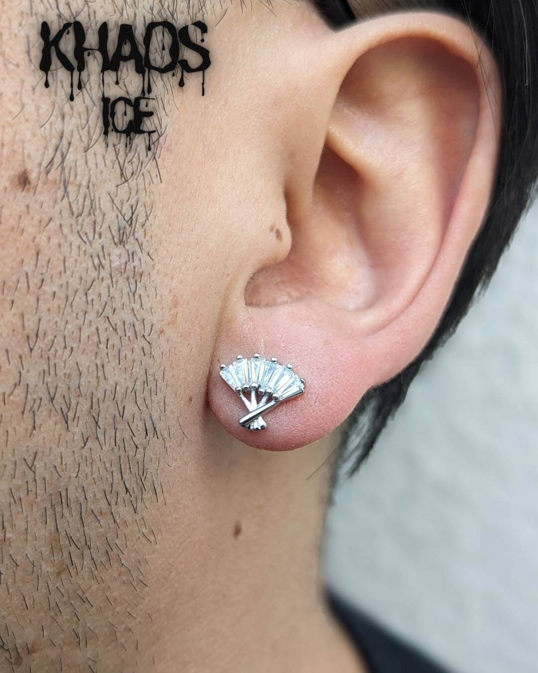 Aros abanico par