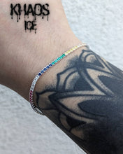 Cargar imagen en el visor de la galería, Pulsera tennis colores 2 mm
