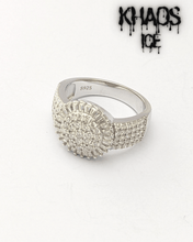 Cargar imagen en el visor de la galería, Anillo redondo baguette moissanita
