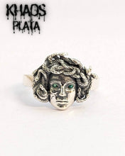 Cargar imagen en el visor de la galería, Anillo medusa ajustable

