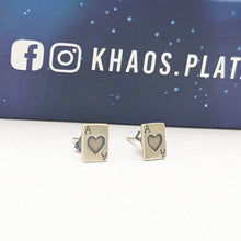 Cargar imagen en el visor de la galería, Aros as corazón par
