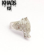 Cargar imagen en el visor de la galería, Anillo dragón zirconia cubica
