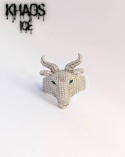 Cargar imagen en el visor de la galería, Anillo GOAT moissanita
