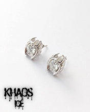 Cargar imagen en el visor de la galería, Aros alados moissanita 8 MM x 10 MM par
