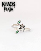 Cargar imagen en el visor de la galería, Anillo panda ajustable
